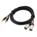 Cordial CFU 1.5 MC Cablu Profesional 2x RCA-XLR