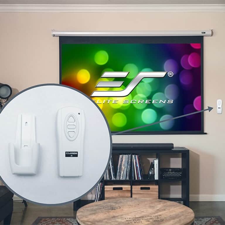 Elite Screens Electric 120V Ecran Proiectie Electric Perete Tavan 240-180 cm