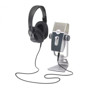 AKG Podcaster Essentials set microfon si casti