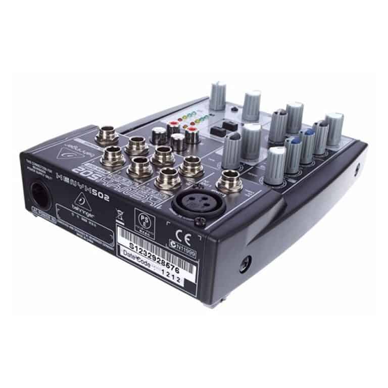 Behringer Xenyx 502 Mixer Audio 3 Canale