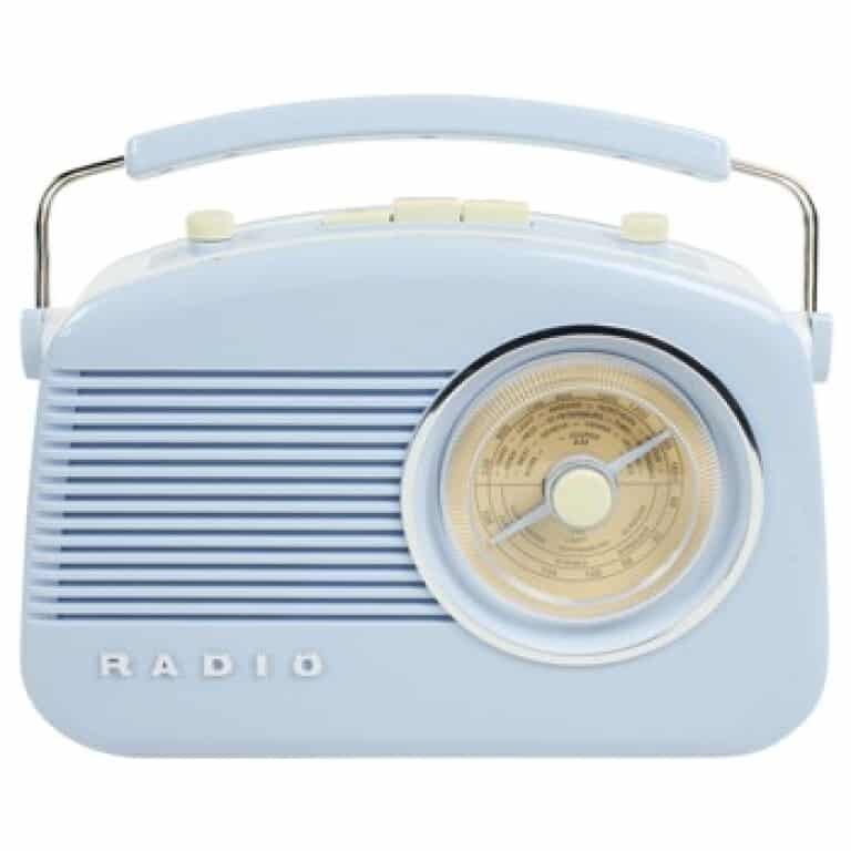 Radio Retro AM-FM Anii '50 Albastru