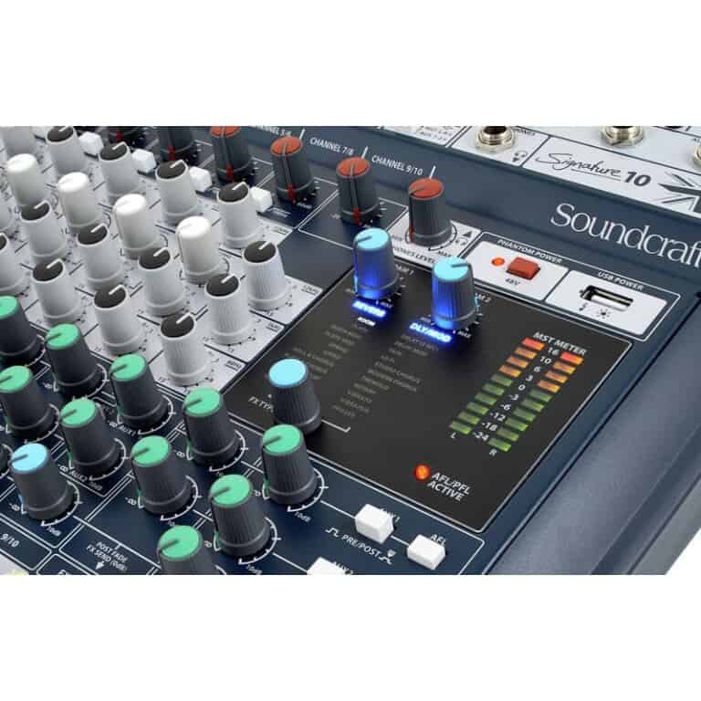Mixer Audio Soundcraft Signature 10