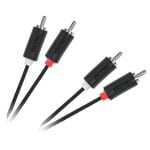 Cablu Audio 2RCA-2RCA 1m Cabletech Standard