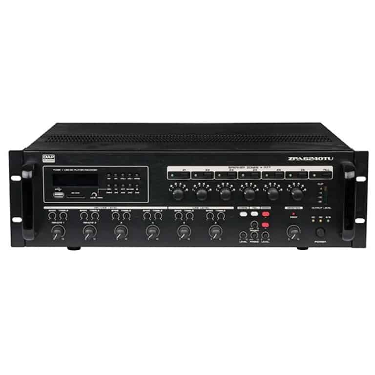 DAP-Audio ZPA-6240TU Amplificator 100V 6 Zone