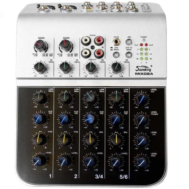 Mixer audio 4 canale Soundking MIX02A