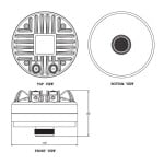 P-Audio BM-D440S Driver Compresie 1,75 toli
