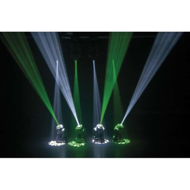 Set Lumini Club 4 Moving-head LED Showtec Kanjo Spot 60 - controler USB-DMX Freestyler