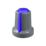 Buton Potentiometru Rotativ Mixere Audio - albastru