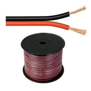 M--Flex SPC A15 Cablu Boxe RED-BLK 2x1.5 CCA Rola 100m