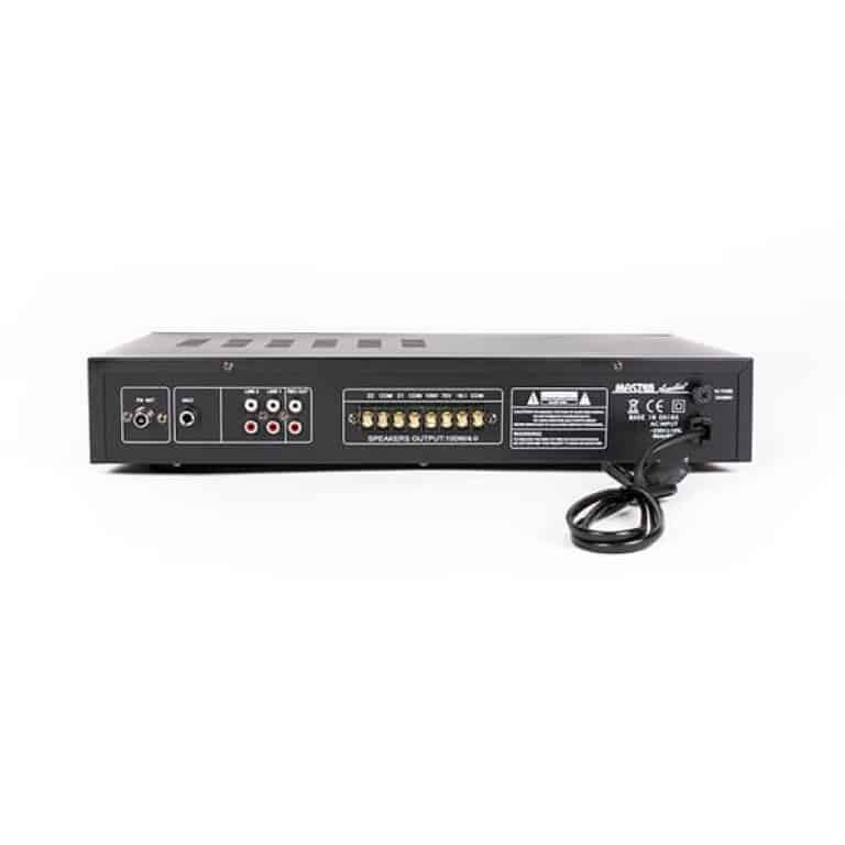 Master Audio MD1200 Amplificator cu mixer 2 zone 100V USB-FM