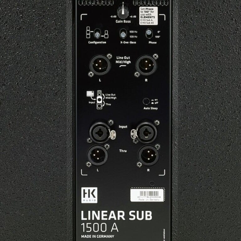 HK Audio Linear Sub 1500 A Subwoofer Activ 15 inch