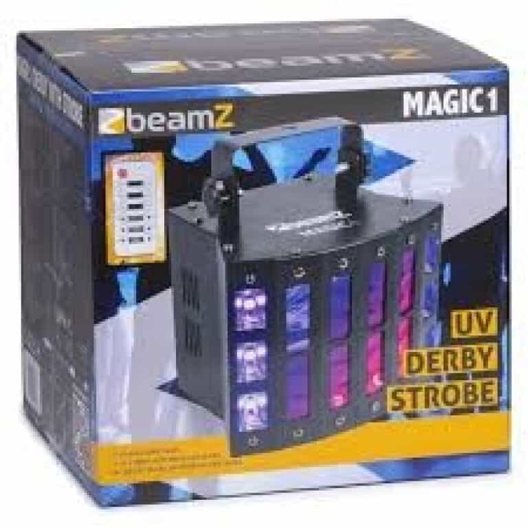 Efect Lumini Magic1 Derby LED 9x 3W RGBAWP cu stroboscop