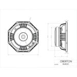 Oberton 8MB201 Difuzor 8 inch