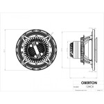 Oberton 12HCX Difuzor coaxial 12 inch