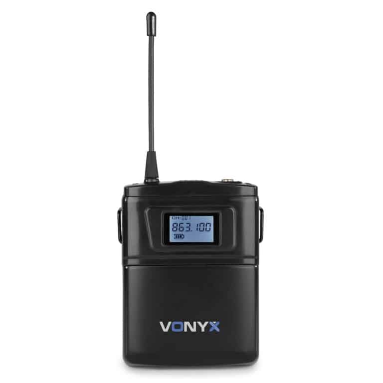 WM62B Set 2 microfoane lavaliera, headset, UHF, PLL