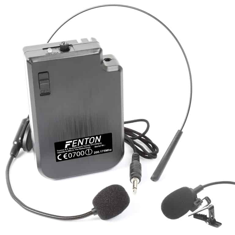 Microfon headset lavalier 201.400 MHZ wireless VHF