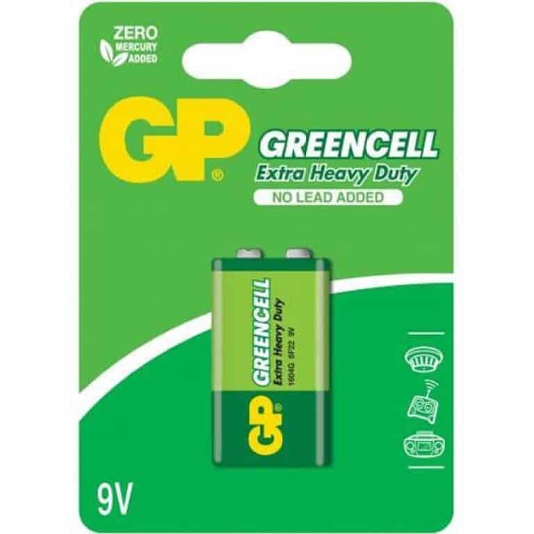 GP Greencell Baterie 9V Zinc