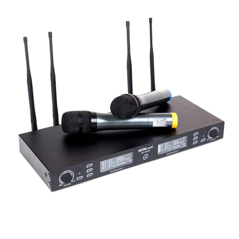 Sistem 2 microfoane wireless Master Audio BE5035H