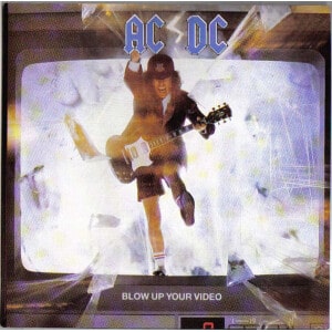 Disc vinil AC DC Blow up your video