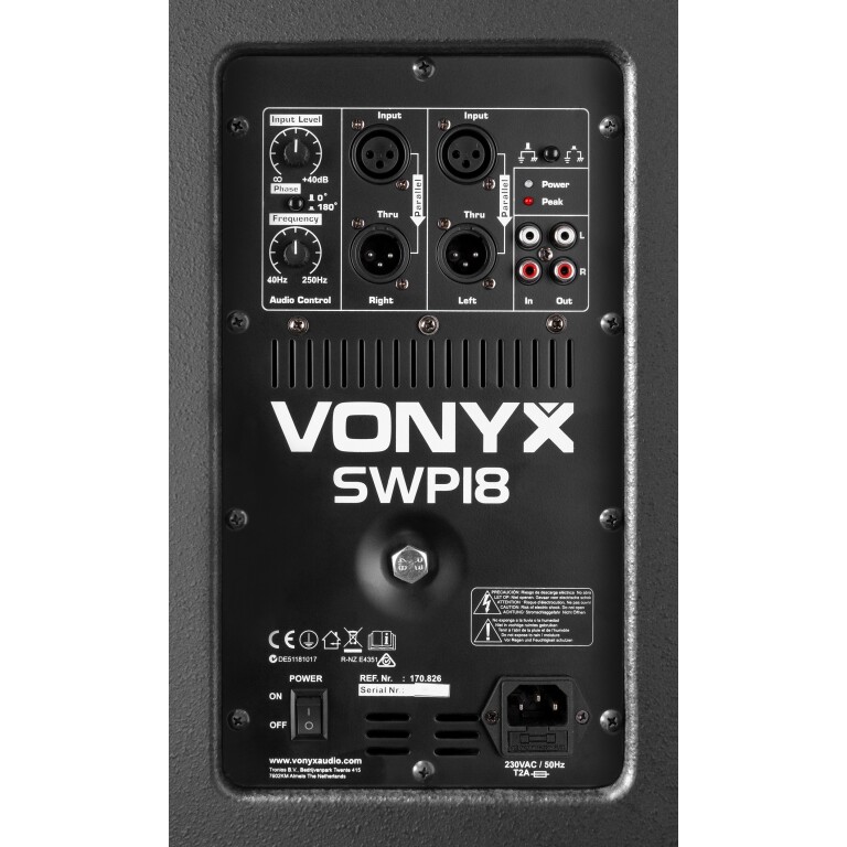 Boxa Bass 18", 600W Vonyx SWP18 PRO