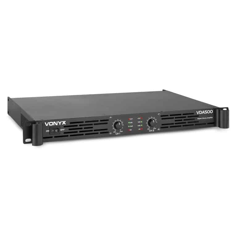 Amplificator audio digital 2x250W Vonyx VDA500