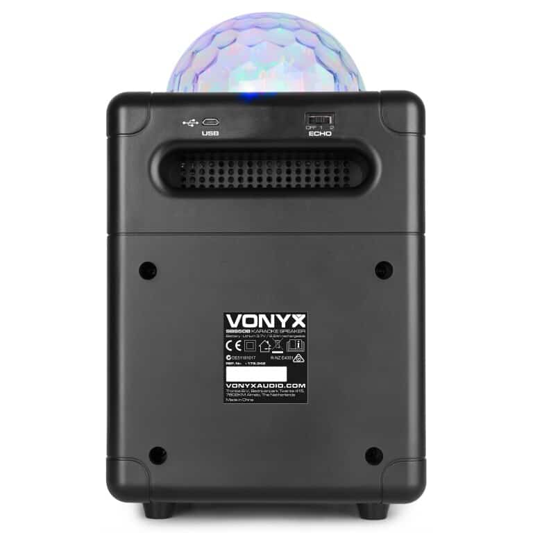 Boxa karaoke cu microfon Vonyx SBS50B-PLUS