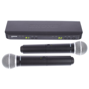 Microfoane wireless Shure BLX288/PG58