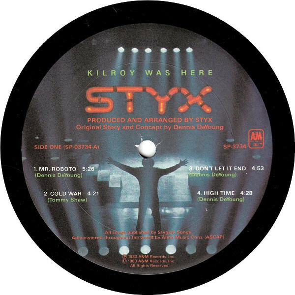 Disc Styx – Kilroy Was Here