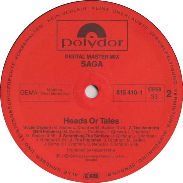 Saga – Heads Or Tales