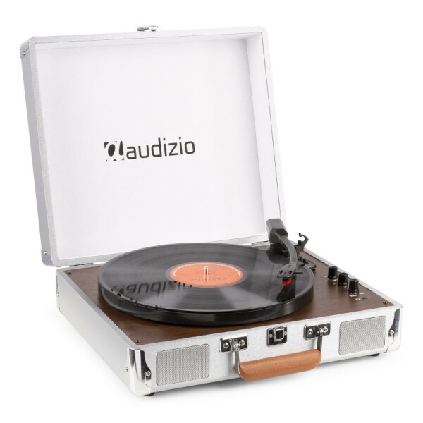 Pick up vinyl player cu Bluetooth, aluminiu, Audizio RP320