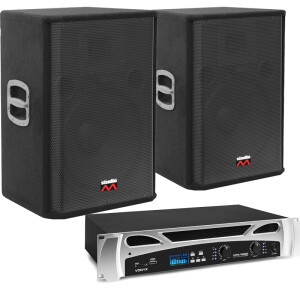 Sistem audio cu amplificator + Boxe 15 inch C15