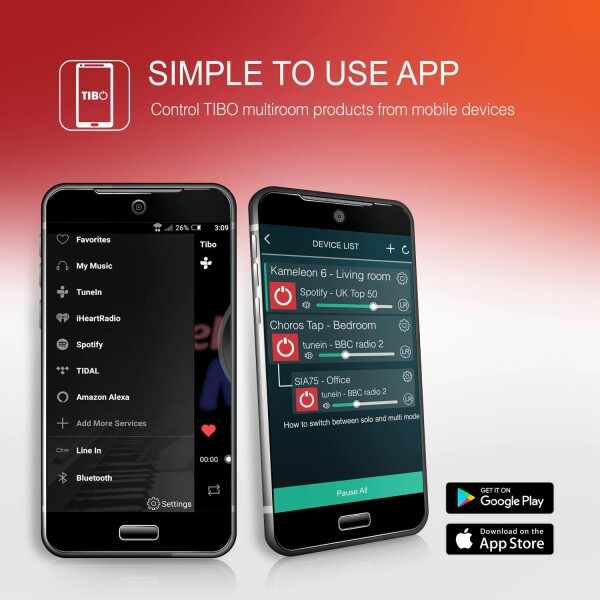 Amplificator stereo Tibo SIA75 app