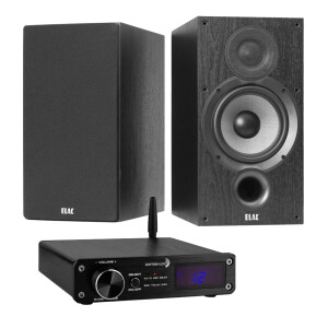 Sistem boxe stereo ELAC Debut B6.2 cu amplificator Dayton DTA PRO