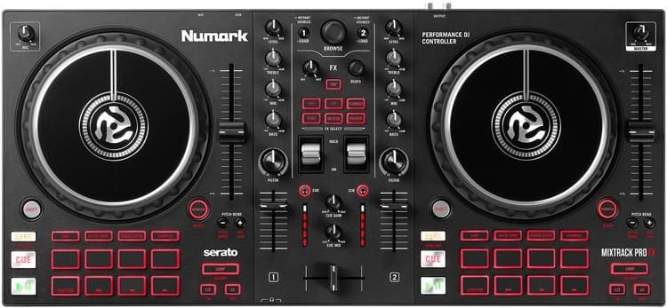 Numark Mixtrack Pro FX DJ console, Serato - Noiz.ro - USB controller