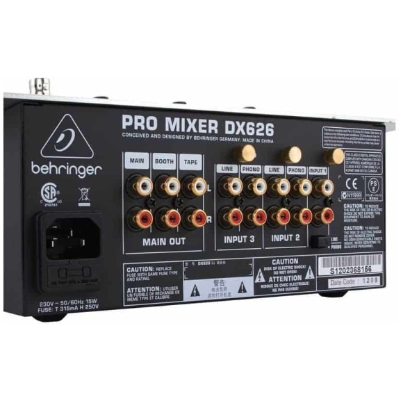 Mixer Dj Behringer DX626 - Sunet și lumini - Noiz