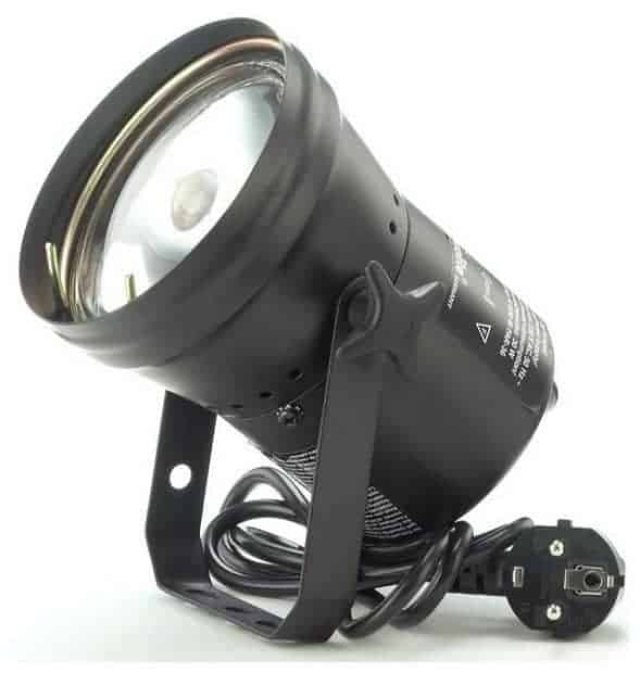 Eurolite PAR36 Pinspot incl. Bulb BK Proiector PAR 36 eurolite