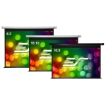 Elite Screens Electric 120V Ecran Proiectie Electric Perete Tavan 240-180 cm