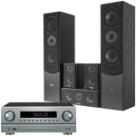 Pachet hi-fi 5.0 Receiver Akai + Sistem LTC