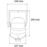 LED PAR 56 RGB black Stairville - imagine 5