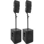 Sistem sonorizare compact Line Array PW-1204A-B Alien