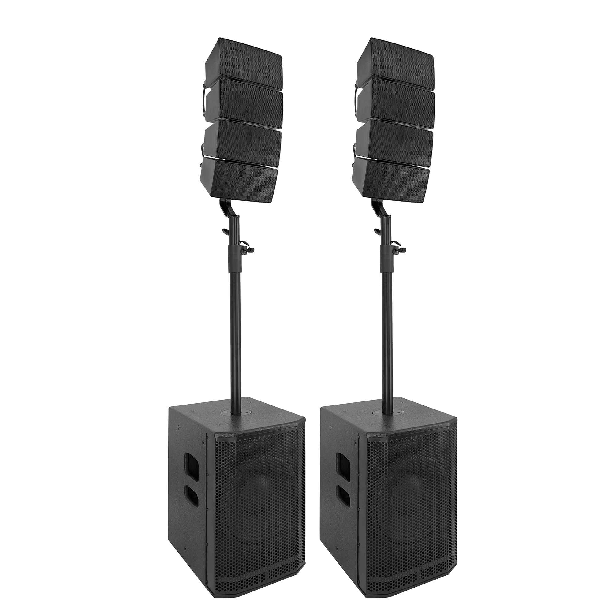 202404251301342922 Sistem sonorizare compact Line Array PW-1204A-B Alien - imagine 1