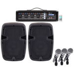 Mixer amplificat cu boxe Presenter 6