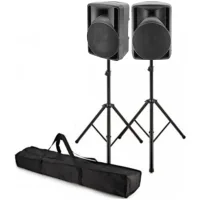 Sistem audio boxe active cu stative Alien 3712-Bundle