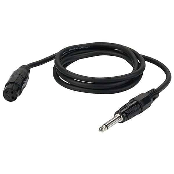 DAP Audio FL02 3m Cablu Instrument XLR - Jack DAP Audio FL02 3m Cablu Instrument XLR - Jack 6.3