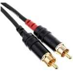 Cablu RCA - Jack 6,3 Cordial CFU 3 PC