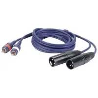 DAP Audio FL26 3m Cablu Linie 2RCA - 2XLR