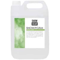 Lichid zapada artificiala Showgear Snow/Foam Liquid 5 litri - lichid pe bază de apă, special conceput pentru mașinile de zăpadă și spumă