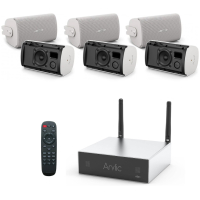 Pachet sonorizare restaurant Bose FS2SE alb, internet radio, wi-fi, bluetooth