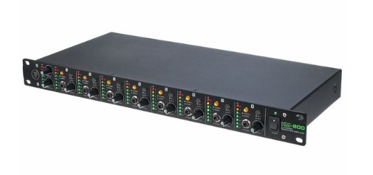 Amplificator pentru căști cu 8 canale Mackie HM-800 1 Amplificator pentru căști cu 8 canale Mackie HM-800 1