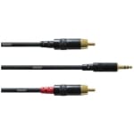 Cordial cablu audio rca jack (TRS) 3.5mm